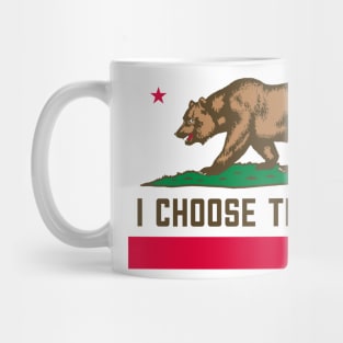 I Choose The Bear In The Woods Sarcastic Pro Choice Feminist Mug